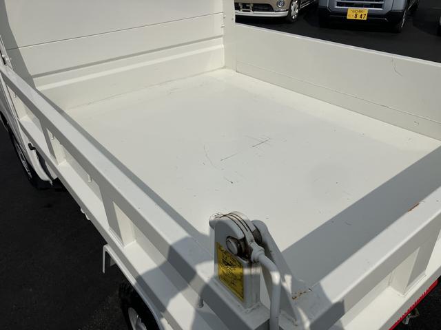 ハイゼットトラック多目的ダンプ切替４ＷＤ　エアコンパワステ　パワステ　運転席エアバッグ　ＡＢＳ　ワンオーナー　記録簿あり　禁煙（山口県）の中古車