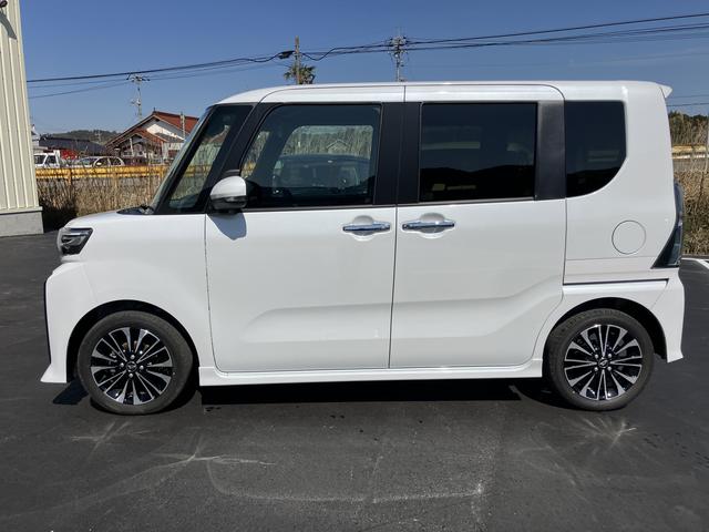 タントカスタムＲＳターボ　スマートキープッシュスタート　キーフリーキー　アルミホイール　ＡＢＳ　エアバック（山口県）の中古車