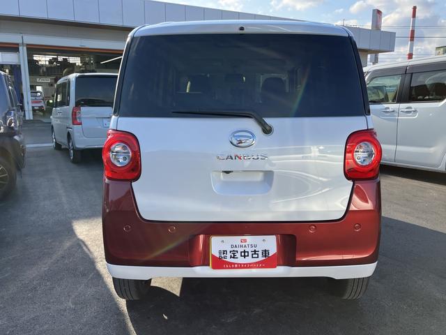 ムーヴキャンバスストライプスＧターボスマートキー　キーフリーシステム　ＡＢＳ　エアバック　タ−ボ（山口県）の中古車