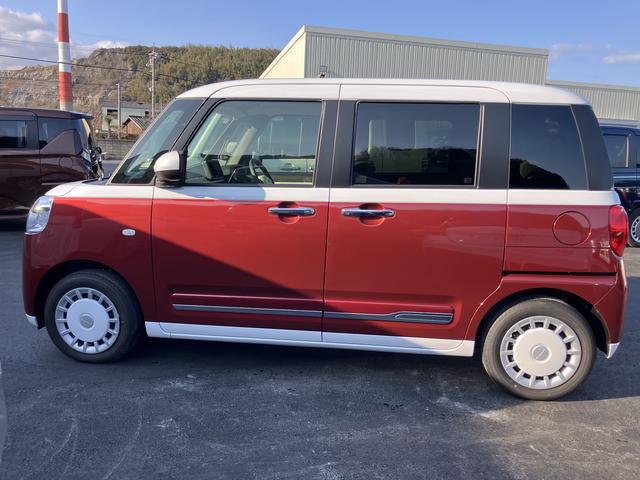 ムーヴキャンバスストライプスＧターボスマートキー　キーフリーシステム　ＡＢＳ　エアバック　タ−ボ（山口県）の中古車
