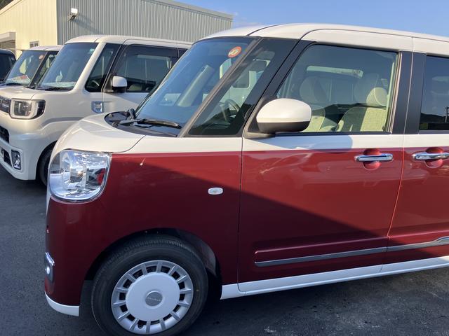 ムーヴキャンバスストライプスＧターボスマートキー　キーフリーシステム　ＡＢＳ　エアバック　タ−ボ（山口県）の中古車