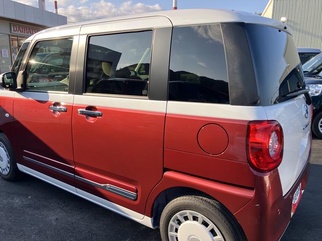 ムーヴキャンバスストライプスＧターボスマートキー　キーフリーシステム　ＡＢＳ　エアバック　タ−ボ（山口県）の中古車