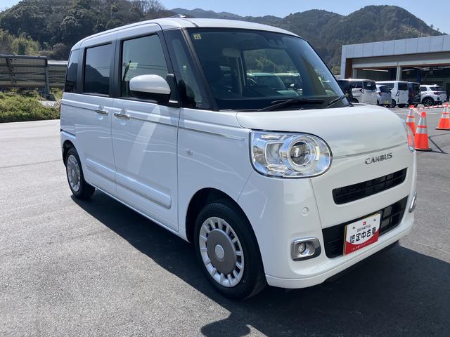 ムーヴキャンバスセオリーＧスマートキー　エアバック　キーフリー　ＡＢＳ（山口県）の中古車