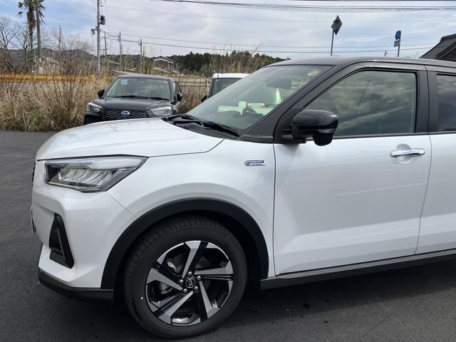 ロッキープレミアムG HEVキーレスエントリー スマートキー アルミホイール ABS エアバック(山口県)の中古車