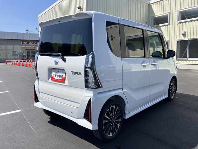 タントカスタムＲＳターボ　スマートキープッシュスタート　キーフリーキー　アルミホイール　ＡＢＳ　エアバック（山口県）の中古車