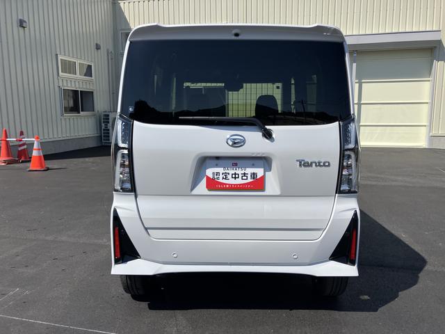 タントカスタムＲＳターボ　スマートキープッシュスタート　キーフリーキー　アルミホイール　ＡＢＳ　エアバック（山口県）の中古車