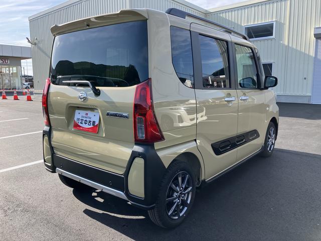 タントファンクロスキーレスキー　スマートキー＆プッシュスタート　アルミホイール　エアバック　ＡＢＳ（山口県）の中古車