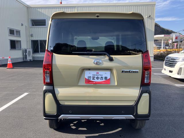 タントファンクロスキーレスキー　スマートキー＆プッシュスタート　アルミホイール　エアバック　ＡＢＳ（山口県）の中古車