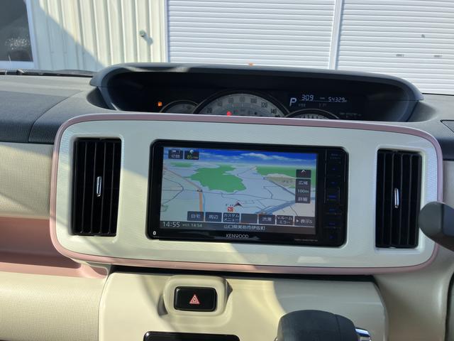 ムーヴキャンバスＧメイクアップリミテッド　ＳＡIIIナビ＆ＴＶ　スマートキープッシュスタート　ＥＴＣ車載器　キーフリー　運転席エアバック　ＡＢＳ（山口県）の中古車