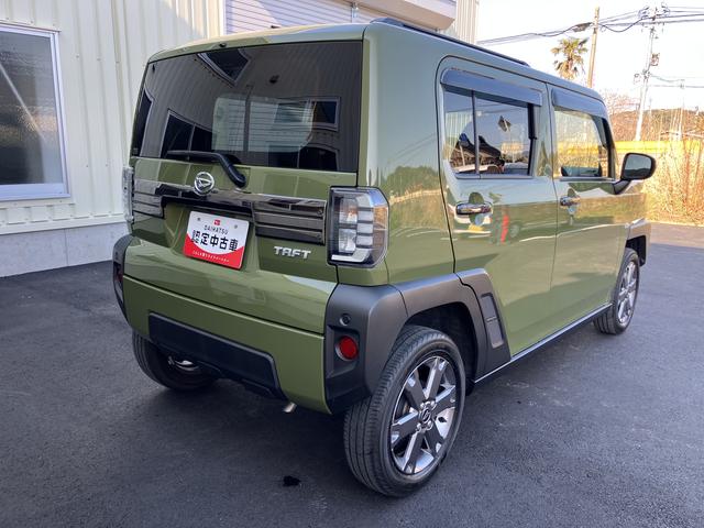 タフトＧ整備記録簿有　ＴＶナビ　サンル−フ　スマキー　アルミ　キーフリー　ＡＢＳ　エアバック（山口県）の中古車