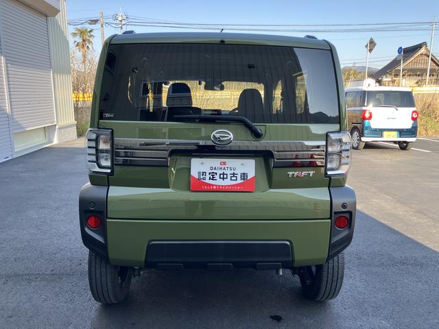 タフトＧ整備記録簿有　ＴＶナビ　サンル−フ　スマキー　アルミ　キーフリー　ＡＢＳ　エアバック（山口県）の中古車