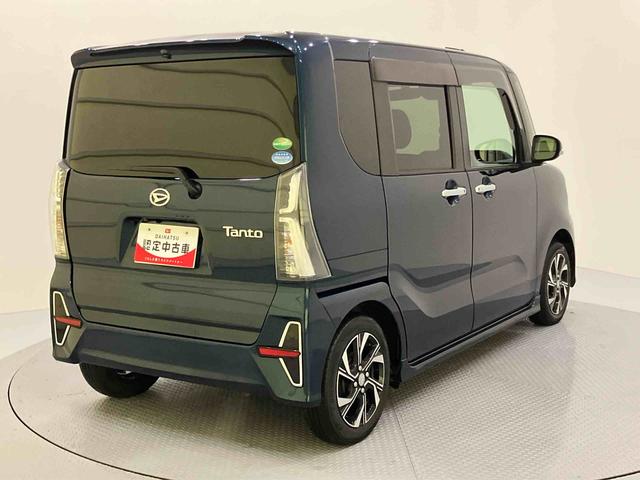 タントカスタムＸワンオーナ　ＥＴＣ　ナビＴＶ　スマートキー　ＡＢＳ　点検記録簿　アルミホイール　エアバック　キーフリ−（山口県）の中古車