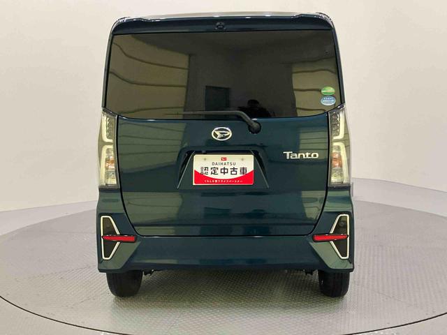 タントカスタムＸワンオーナ　ＥＴＣ　ナビＴＶ　スマートキー　ＡＢＳ　点検記録簿　アルミホイール　エアバック　キーフリ−（山口県）の中古車