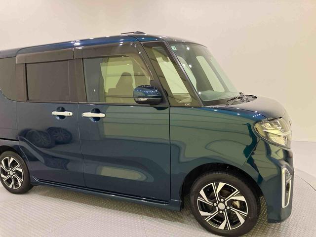 タントカスタムＸワンオーナ　ＥＴＣ　ナビＴＶ　スマートキー　ＡＢＳ　点検記録簿　アルミホイール　エアバック　キーフリ−（山口県）の中古車