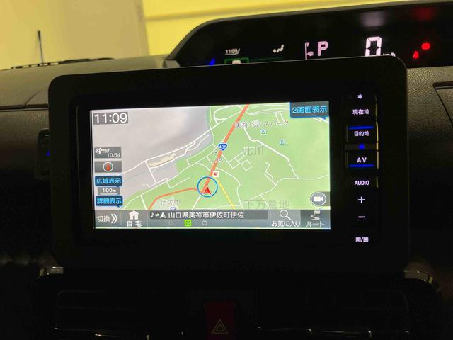 タントカスタムＸワンオーナ　ＥＴＣ　ナビＴＶ　スマートキー　ＡＢＳ　点検記録簿　アルミホイール　エアバック　キーフリ−（山口県）の中古車