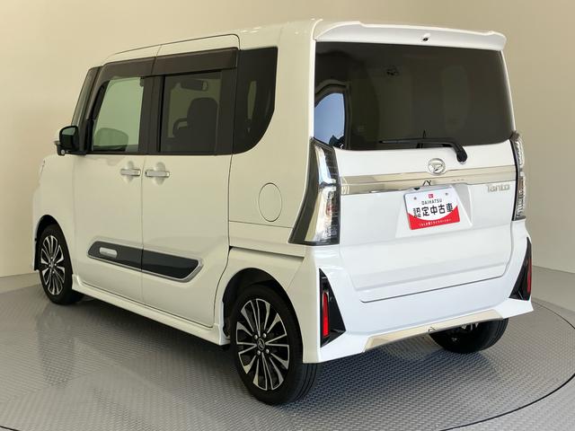 タントカスタムＲＳ軽減ブレーキ　Ｉ−ＳＴＯＰ　車線逸脱防止　ナビ付　シ−トヒ−タ−　安全ボディ　ハイビームアシスト　ターボ車　助手席エアバック　ＬＥＤライト　オートライト　盗難防止　キーフリー　ＡＢＳ　アルミホイール（山口県）の中古車