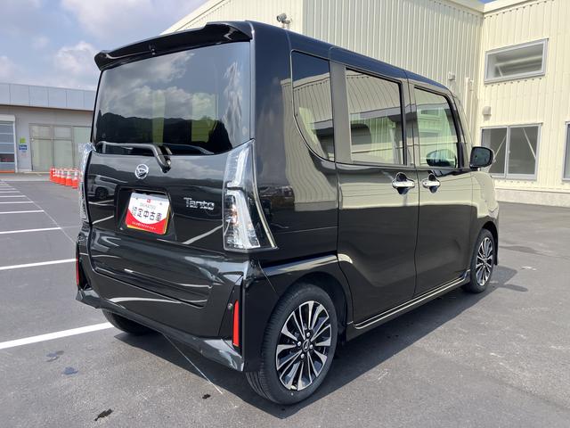 タントカスタムＲＳ衝突回避支援　車線逸脱防止　シートヒータ　ＥＴＣ車載器　バックカメラ付　オートハイビーム　ターボ　スマートキープッシュスタート　ＬＥＤヘッドライト　ＡＵＴＯライト　キーフリーキー　アルミホイール（山口県）の中古車