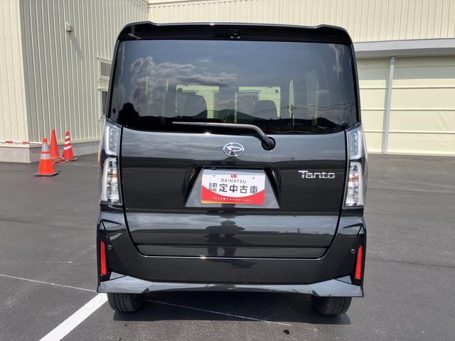 タントカスタムＲＳ衝突回避支援　車線逸脱防止　シートヒータ　ＥＴＣ車載器　バックカメラ付　オートハイビーム　ターボ　スマートキープッシュスタート　ＬＥＤヘッドライト　ＡＵＴＯライト　キーフリーキー　アルミホイール（山口県）の中古車