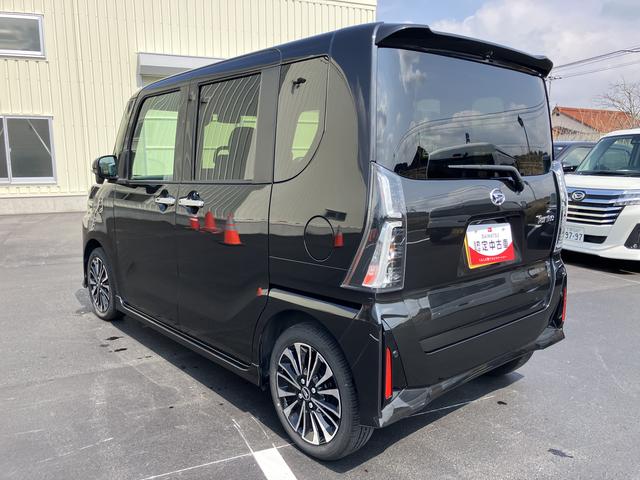 タントカスタムＲＳ衝突回避支援　車線逸脱防止　シートヒータ　ＥＴＣ車載器　バックカメラ付　オートハイビーム　ターボ　スマートキープッシュスタート　ＬＥＤヘッドライト　ＡＵＴＯライト　キーフリーキー　アルミホイール（山口県）の中古車