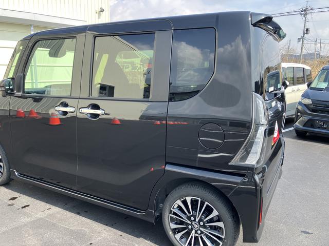 タントカスタムＲＳ衝突回避支援　車線逸脱防止　シートヒータ　ＥＴＣ車載器　バックカメラ付　オートハイビーム　ターボ　スマートキープッシュスタート　ＬＥＤヘッドライト　ＡＵＴＯライト　キーフリーキー　アルミホイール（山口県）の中古車