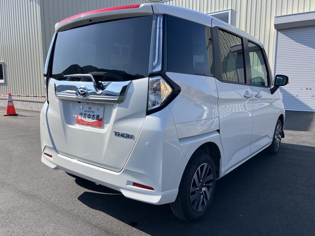 トールカスタムＧ追突被害軽減ブレーキ　レーダークルコン　両側Ｐスライドドア　フリーキー　オートマチックハイビーム　エアバック　電格ミラー　ＬＥＤヘッド　ＡＢＳ　オートライト　ＴＶ　アルミホイール　車線逸脱防止（山口県）の中古車