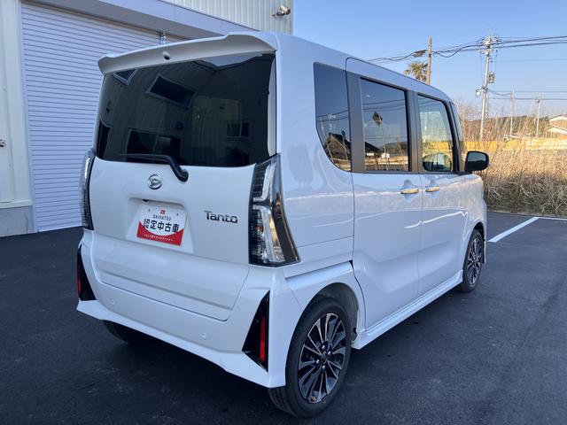 タントカスタムRSリミテッドターボ車 アルミホイール ETC スマートキー キーフリー ABS(山口県)の中古車