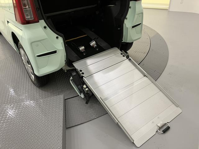 タントＸ障害物ソナー　スロープ　インテリキー　キーレスエントリー　前席シートヒーター　ＬＤＡ　オートハイビーム　エアＢ　ＡＢＳ　福祉車（山口県）の中古車