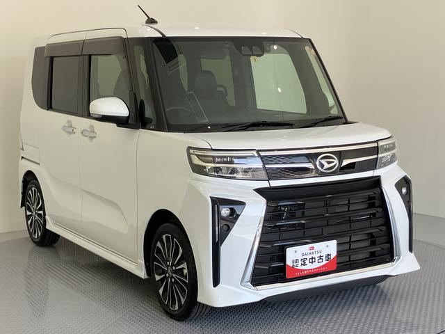 タントカスタムＲＳターボ　スマートキープッシュスタート　ナビＴＶ　キーフリーキー　１オーナー　アルミホイール　ＡＢＳ　エアバック　メンテナンスノート（山口県）の中古車