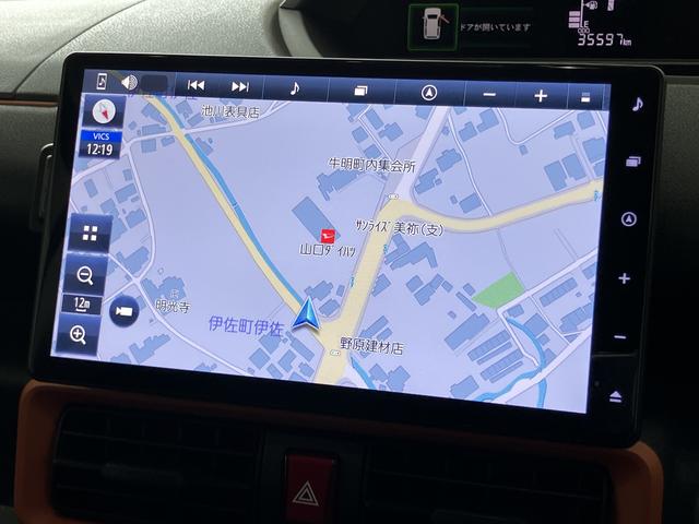 タントファンクロスターボスマートキープッシュスタート　ワンオーナー車　ターボ車　アルミホイール　キーフリーシステム　記録簿　エアバッグ　ＡＢＳ　禁煙（山口県）の中古車