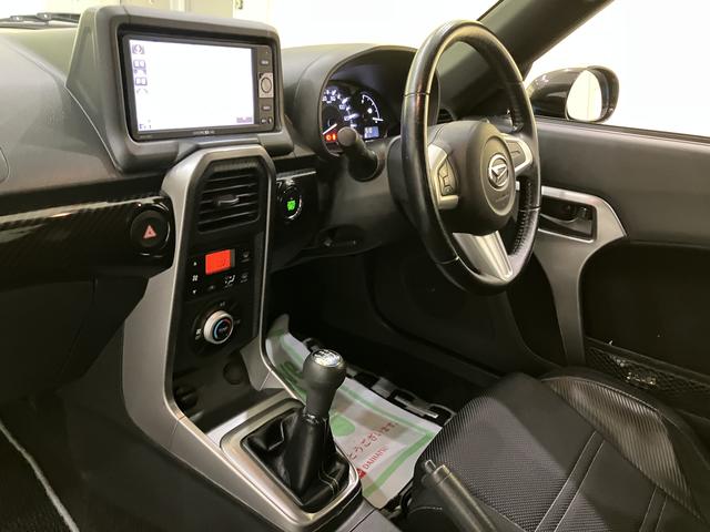 コペンローブターボモデル　禁煙　キーフリーシステム　エアバック　ＡＷ　ＡＢＳ　スマートキ　メンテナンスノート　ワンオーナー車（山口県）の中古車