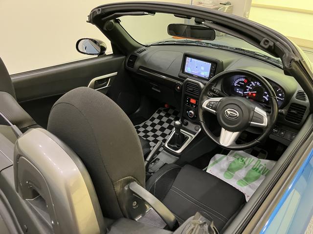 コペンローブターボモデル　禁煙　キーフリーシステム　エアバック　ＡＷ　ＡＢＳ　スマートキ　メンテナンスノート　ワンオーナー車（山口県）の中古車