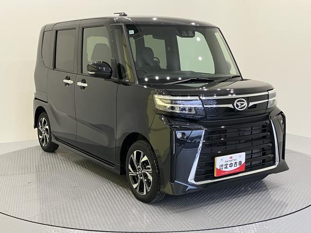 タントカスタムＸリヤ両側パワースライドドア　レーンキープアシスト　電動ミラー　ＬＥＤヘッドライト　スマートキー　バックカメラ　オートマチックハイビーム　ＡＢＳ　アルミホイール　エアバック　キーフリ−（山口県）の中古車