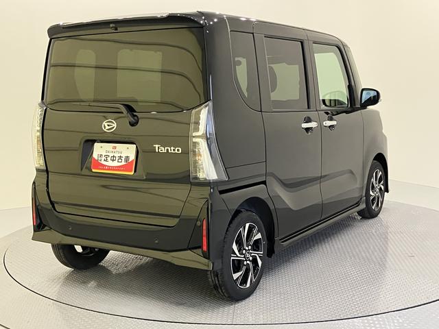 タントカスタムＸリヤ両側パワースライドドア　レーンキープアシスト　電動ミラー　ＬＥＤヘッドライト　スマートキー　バックカメラ　オートマチックハイビーム　ＡＢＳ　アルミホイール　エアバック　キーフリ−（山口県）の中古車