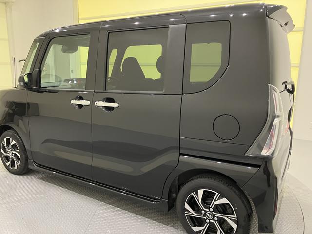 タントカスタムＸリヤ両側パワースライドドア　レーンキープアシスト　電動ミラー　ＬＥＤヘッドライト　スマートキー　バックカメラ　オートマチックハイビーム　ＡＢＳ　アルミホイール　エアバック　キーフリ−（山口県）の中古車