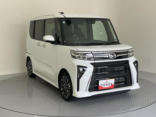 タントカスタムＲＳ衝突回避支援　車線逸脱防止　オートハイビーム　ターボ　スマートキープッシュスタート　ＬＥＤヘッドライト　キーフリーキー　アルミホイール　ＡＢＳ　エアバック　電動ミラー（山口県）の中古車