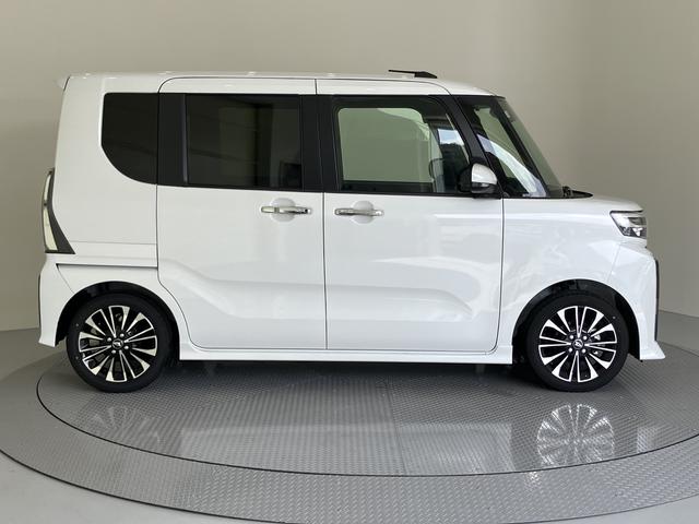 タントカスタムＲＳ衝突回避支援　車線逸脱防止　オートハイビーム　ターボ　スマートキープッシュスタート　ＬＥＤヘッドライト　キーフリーキー　アルミホイール　ＡＢＳ　エアバック　電動ミラー（山口県）の中古車