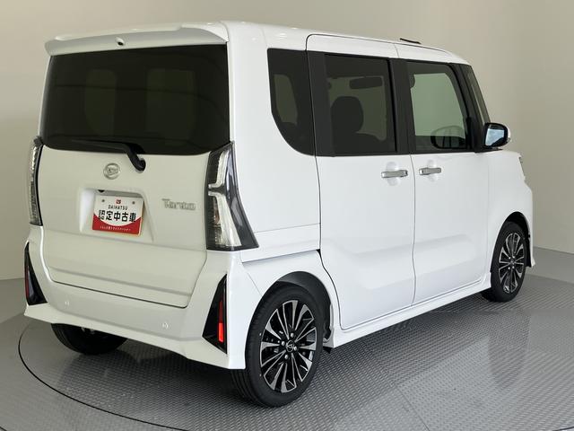 タントカスタムＲＳ衝突回避支援　車線逸脱防止　オートハイビーム　ターボ　スマートキープッシュスタート　ＬＥＤヘッドライト　キーフリーキー　アルミホイール　ＡＢＳ　エアバック　電動ミラー（山口県）の中古車