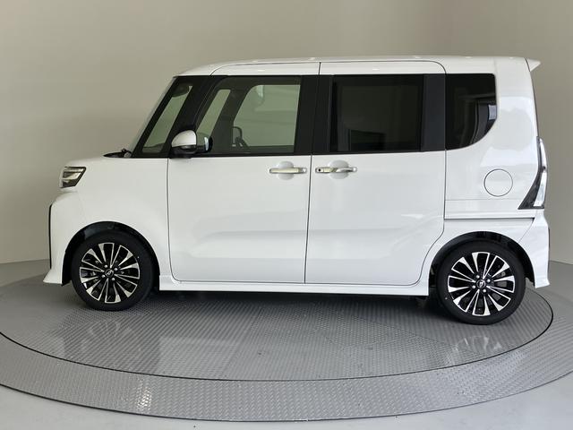 タントカスタムＲＳ衝突回避支援　車線逸脱防止　オートハイビーム　ターボ　スマートキープッシュスタート　ＬＥＤヘッドライト　キーフリーキー　アルミホイール　ＡＢＳ　エアバック　電動ミラー（山口県）の中古車