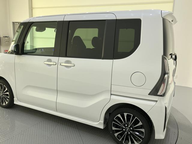 タントカスタムＲＳ衝突回避支援　車線逸脱防止　オートハイビーム　ターボ　スマートキープッシュスタート　ＬＥＤヘッドライト　キーフリーキー　アルミホイール　ＡＢＳ　エアバック　電動ミラー（山口県）の中古車