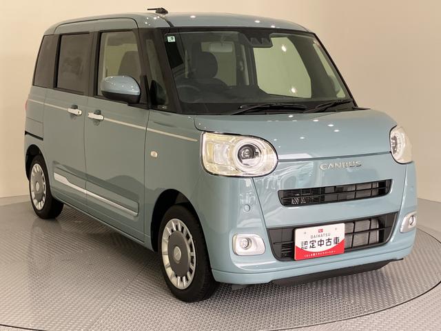 ムーヴキャンバスセオリーＧＡストップ　両側自動スライドドア　ＬＥＤライト　シートヒータ　衝突回避支援ブレーキ　オートＬＥＤ　電格ミラー　レーンキープ　イモビライザ　スマートキー　エアバック　キーフリー　衝突安全ボディ　ＡＢＳ（山口県）の中古車