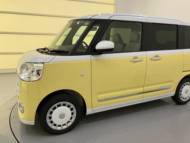 ムーヴキャンバスストライプスGキーフリー スマ−トキ− 運転席エアバック ABS シートヒー 電動格納 アイドリンストップ イモビ Bモニター 衝突安全ボディ Wエアバッグ LEDライト オートハイビーム 両側Pドア(山口県)の中古車