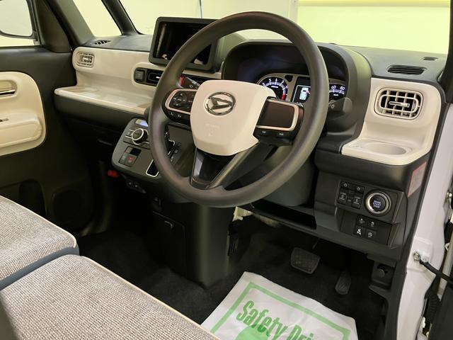 ムーヴキャンバスストライプスGキーフリー スマ−トキ− 運転席エアバック ABS シートヒー 電動格納 アイドリンストップ イモビ Bモニター 衝突安全ボディ Wエアバッグ LEDライト オートハイビーム 両側Pドア(山口県)の中古車