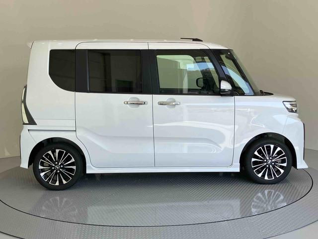 タントカスタムＲＳターボ　スマートキープッシュスタート　キーフリーキー　アルミホイール　ＡＢＳ　エアバック　衝突回避支援　車線逸脱防止　Ａストップ　両側パワードア　シートヒータ　バックカメラ付　イモビライザー（山口県）の中古車