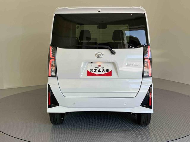 タントカスタムＲＳターボ　スマートキープッシュスタート　キーフリーキー　アルミホイール　ＡＢＳ　エアバック　衝突回避支援　車線逸脱防止　Ａストップ　両側パワードア　シートヒータ　バックカメラ付　イモビライザー（山口県）の中古車