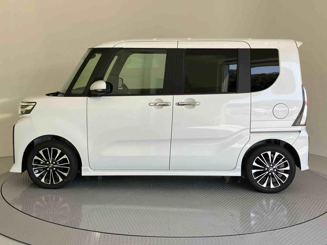 タントカスタムＲＳターボ　スマートキープッシュスタート　キーフリーキー　アルミホイール　ＡＢＳ　エアバック　衝突回避支援　車線逸脱防止　Ａストップ　両側パワードア　シートヒータ　バックカメラ付　イモビライザー（山口県）の中古車