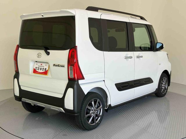 タントファンクロスキーレスキー　スマートキー＆プッシュスタート　アルミホイール　エアバック　ＡＢＳ　誤発進抑制機能　ＡＨＢ　Ｉ−ＳＴＯＰ　バックカメラ付　左右パワースライドドア　シートＨ　電動格納ドアミラー　Ａライト（山口県）の中古車