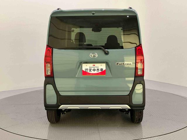 タントファンクロス前後誤発進抑制　アイドリングストップ搭載　Ａライト　ＡＨＢ　レーンキープアシスト　ＬＥＤライト　電動格納ドアミラー　シートヒータ　衝突安全ボディ　セキュリティ　スマートキー＆プッシュスタート　ＡＢＳ（山口県）の中古車