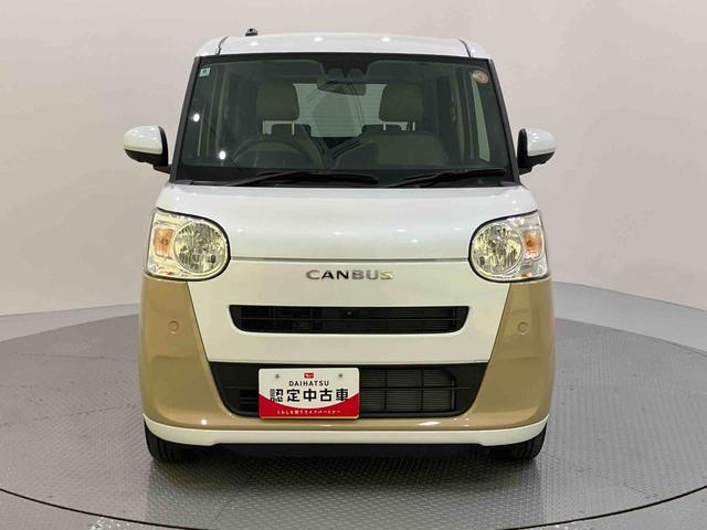 ムーヴキャンバスストライプスＸ被害軽減ブレーキ　電動格納式ミラー　インテリキー　左右電動スライドドア　キーフリー　エアバック　ＡＢＳ　ステアリングスイッチ　アイドリングストップ（山口県）の中古車