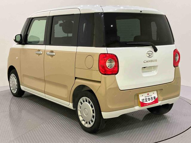 ムーヴキャンバスストライプスＸ被害軽減ブレーキ　電動格納式ミラー　インテリキー　左右電動スライドドア　キーフリー　エアバック　ＡＢＳ　ステアリングスイッチ　アイドリングストップ（山口県）の中古車