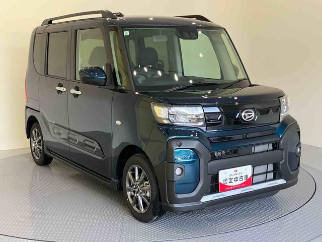 タントファンクロス前後誤発進抑制　アイドリングストップ搭載　電動格納ドアミラー　シートヒータ　スマートキー＆プッシュスタート　エアバック　キーレスエントリー　アルミホイール　ＡＢＳ　両側パワスラドア（山口県）の中古車